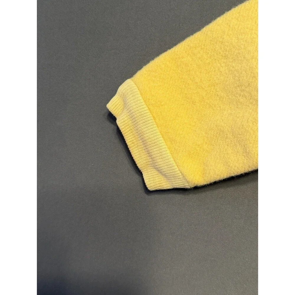 Vintage Acrylic Baby Sleeper Sleep Sack Blanket Yellow Zipper Trundle Bundle USA